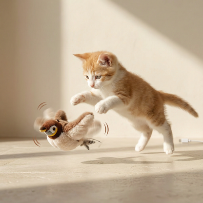 Interactive Bird Cat Toy