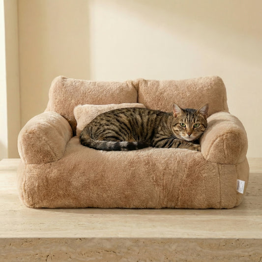 Luxury Cat Plush Bed