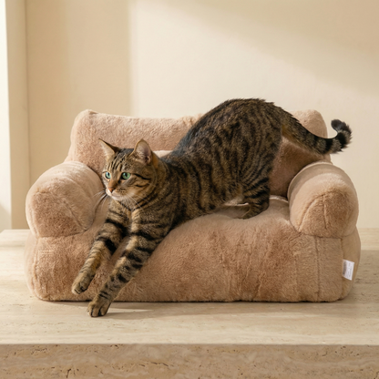 Luxury Cat Plush Bed