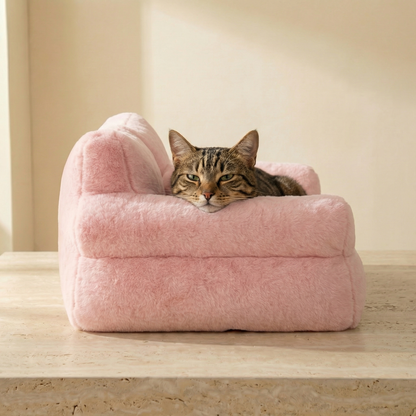 Luxury Cat Plush Bed